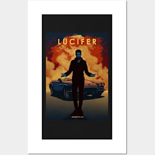 Lucifer - Chevrolet Corvette - Car Legends Posters and Art